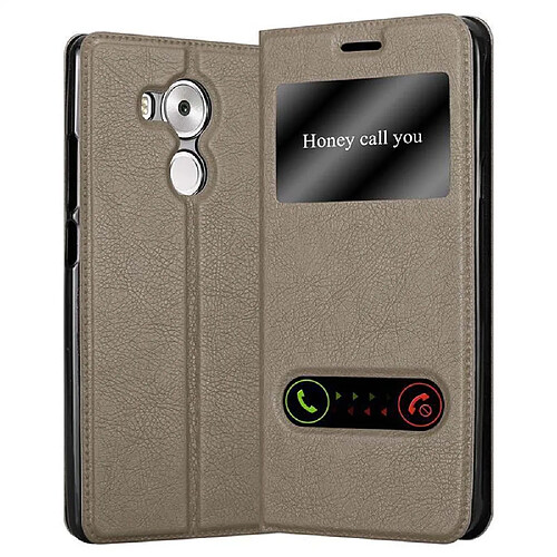 Cadorabo Coque Huawei MATE 8 Etui en Marron