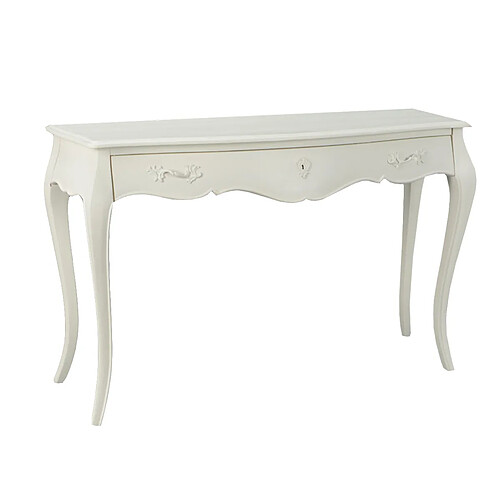 Amadeus Console Murano Blanc Grand Modèle