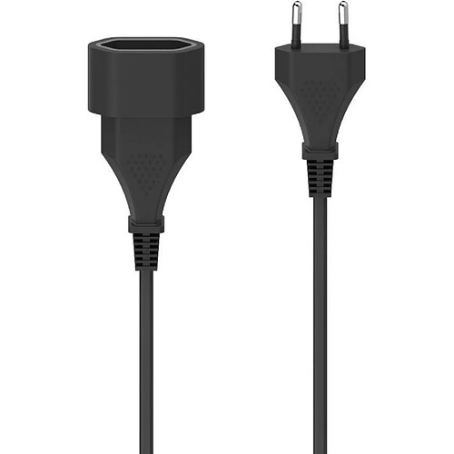 Alphamax Hama Verlängerungskabel mit Eurostecker, für innen, 5 m, Schwarz (00223264)