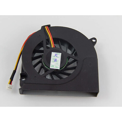 vhbw CPU / GPU ventilateur 3-Pin pour notebook laptop HP Compaq 6510B, 6515B, 6520S, 6530S, 6710B, 6710S, 6720S, 6730S, 6735S remplace 443917-001