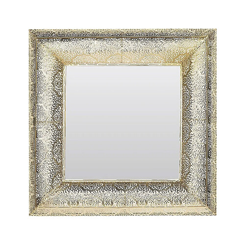 Beliani Miroir PLERIN 60 cm Doré