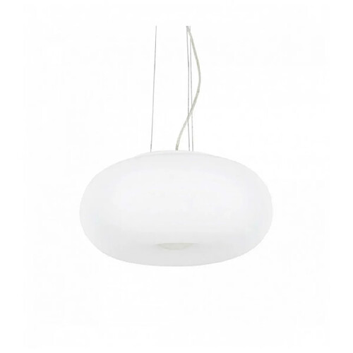 Ideal Lux Suspension Blanche ULISSE 3 ampoules Diamètre 42 Cm