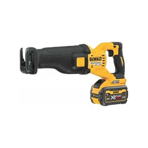 Scie sabre sans fil Dewalt XR FLEXVOLT DCS389X2 54 V 2 batteries 90 Ah chargeur TSTAK