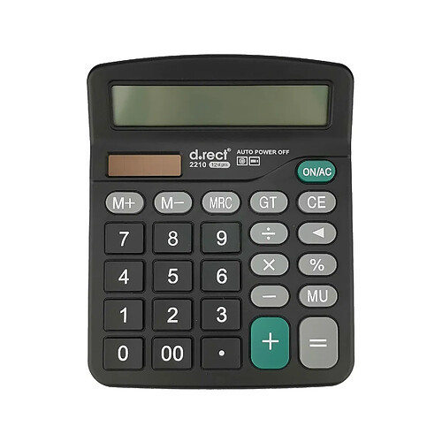 Deli Calculatrice D.RECT 2210