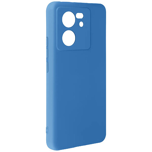 Avizar Coque pour Xiaomi 13T et 13T Pro Semi-rigide Soft-touch Anti-traces Bleu