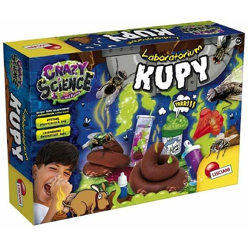 Lisciani Educational kit Crazy Science Poop loratory