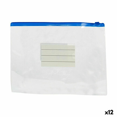 Pincello Enveloppes Fermeture automatique Plastique A5 0,5 x 18 x 24 cm (12 Unités)