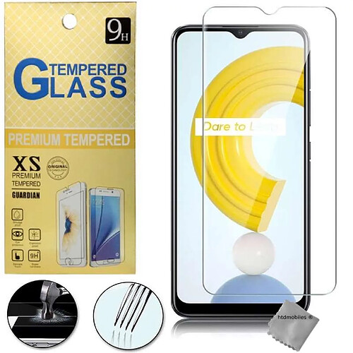 Htdmobiles Film de protection vitre verre trempe transparent pour Realme C21