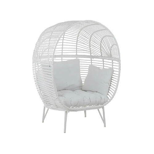 Inside 75 Fauteuil Ovale NAOMI / Blanc