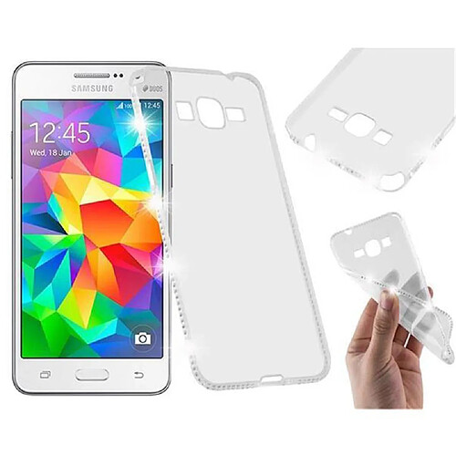 Cadorabo Coque Samsung Galaxy GRAND PRIME Etui en Blanc