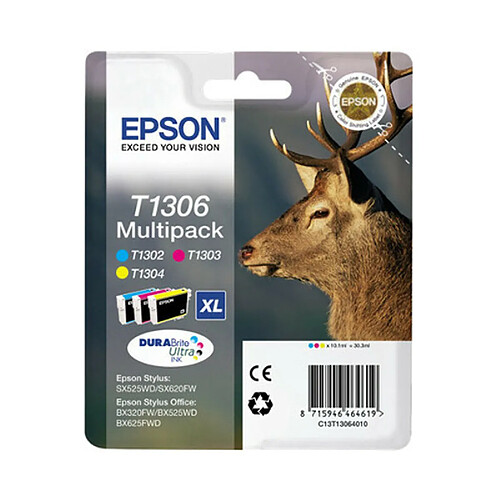 Pack de Cartouche d encre Epson CERF 3 couleurs XL