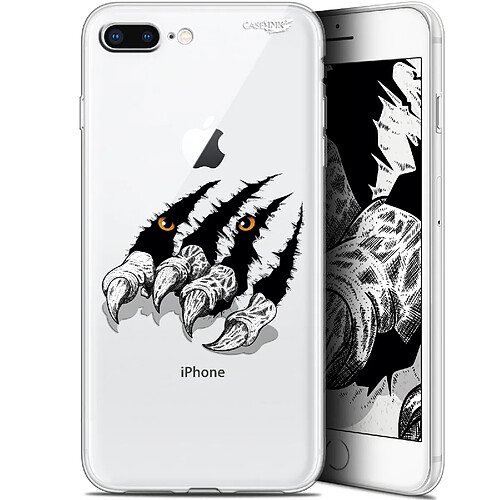 Caseink Coque arrière Apple iPhone 7/8 Plus (4.7 ) Gel HD [ Nouvelle Collection - Souple - Antichoc - Imprimé en France] Les Griffes