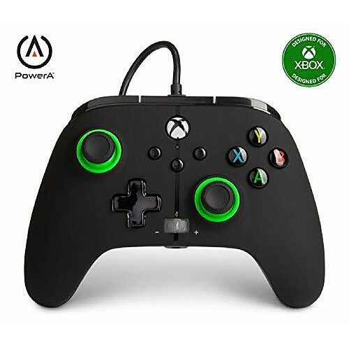 XBox One Manette filaire améliorée Xbox pour Xbox Séries X S Indice Vert