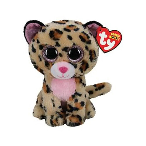 Ty Beanie Boos Medium Livvie Le Leopard