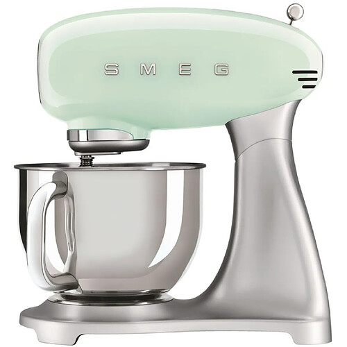 Robot sur socle 4.8l 800w vert d'eau - smf02pgeu - SMEG