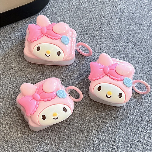 GUPBOO Airpods Coque Housse Étui Protecteur Compatible pour AirPods 3-Ins mélodie mignonne en trois dimensions