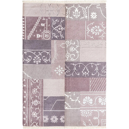 Vidal Tapis de laine 206x137 Violet Darya