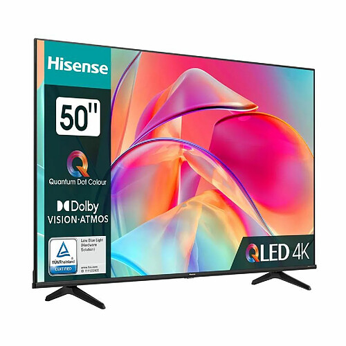 Téléviseur 4K QLED 50'' 127 cm HISENSE 50E77KQ