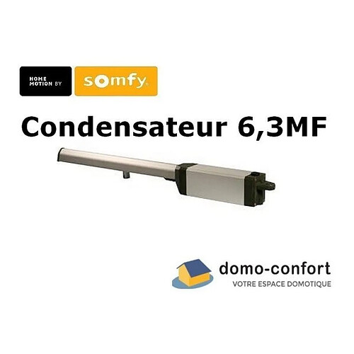 Condensateur 6,3MF de remplacement pour IXENGO L / S 230V Somfy