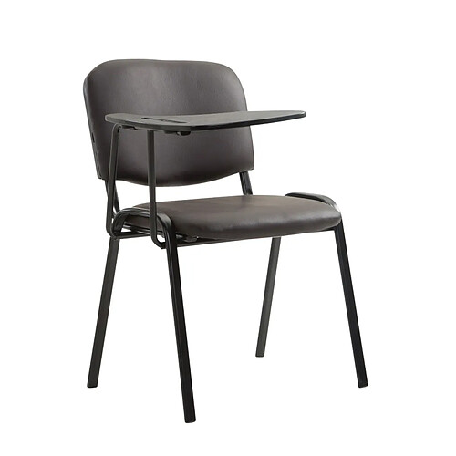 Non Chaise Ken avec table pliante simili cuir