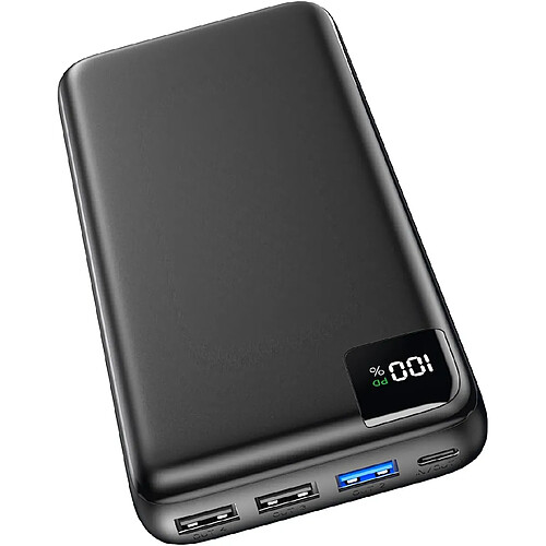 SANAG Batterie Externe 27000Mah Power Bank 22,5W Pd4.0 Qc3.0 Charge Rapide Chargeur Portable Usb C Batterie Portable Avec 4 Usb Sortie & Affichage Led Pour Smartphone Tablette