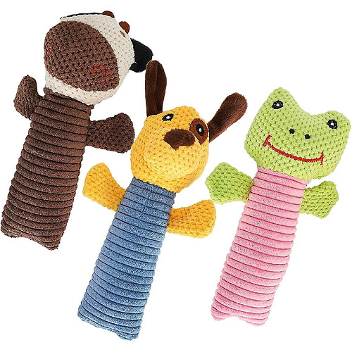 Jouets d'été, jouet grinçant pour animaux de compagnie, trois combinaisons attrayantes et légères pour nourrir les animaux de compagnie, soins pour les animaux de compagnie, nécessités quotidiennes pour les animaux de compagnie.