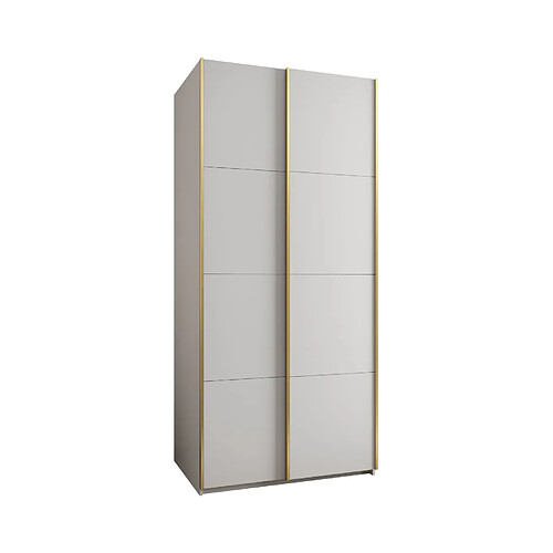 Abiks Meble Armoire à portes battantes Lux 1 245,5/120/64 2 portes