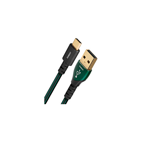 Audioquest Forest USB A vers Type C - Câble USB A vers C de 1,5 m