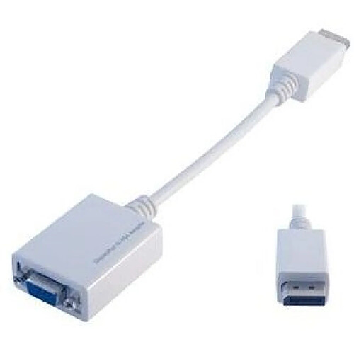 mcl - Adaptateur en câble displayport mâle / VGA femelle