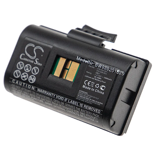 vhbw batterie compatible avec Intermec PB21, PB22, PB31, PB32 imprimante photocopieur scanner imprimante à étiquette (3400mAh, 7,4V, Li-Ion)