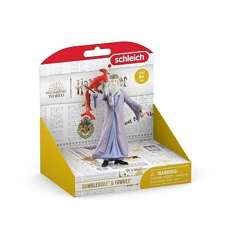 SCHLEICH - Dumbledore et Fumseck - 42637 - Gamme Harry Potter