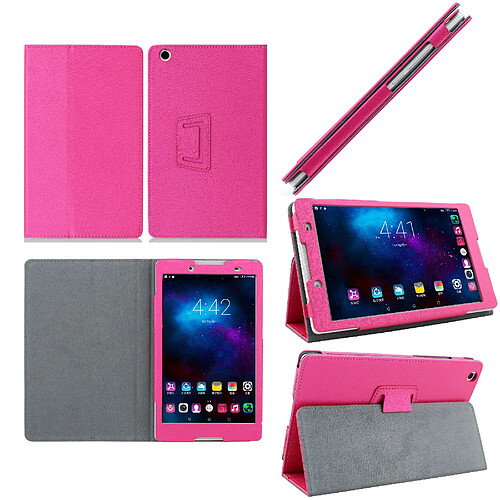 Xeptio Housse Lenovo Tab 2 A8-50 8 pouces Cuir PU rose avec Stand - Etui coque