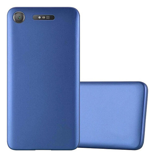 Cadorabo Coque Sony Xperia XZ1 Etui en Bleu