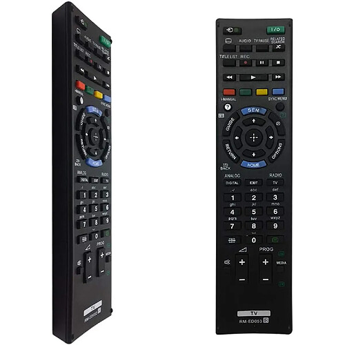 SANAG Telecommande Rm-Ed053 Pour Telecommande Sony Tv Rm-Ed052 Rm-Ed050 Rm-Ed053 Rm-Ed060 Rm-Ed044