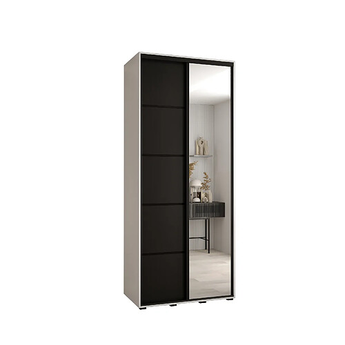 Abiks Meble Armoire DAVOS 5 À Portes Coulissantes 235,2/120/45 2 Portes