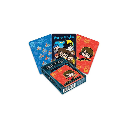 Aquarius Harry Potter - Jeu de cartes à jouer Chibi