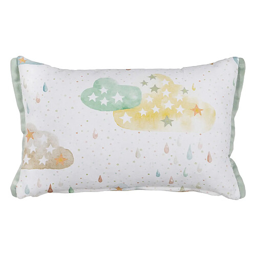 BigBuy Home Coussin Enfant Etoiles 100 % coton 45 x 30 cm