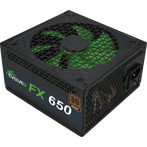 Evolveo FX 650 Source 650 W ATX, 14 cm, silencieux, 80 +, vrac (650 W)