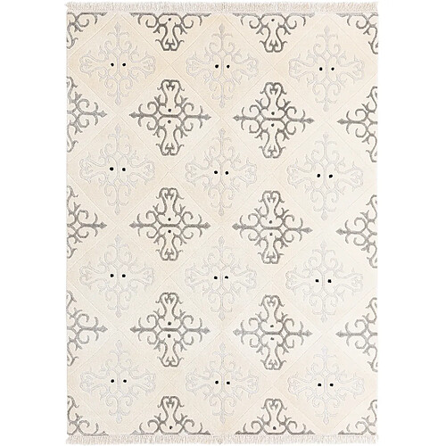 Vidal Tapis de laine 203x152 beige Darya