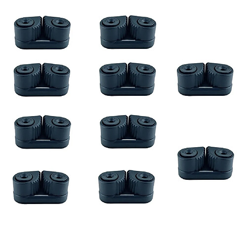 10x Cale à Came Wre Fairlead Pour Matériel De Voile Adapté Pour Corde De 3-12 Mm De Diamètre