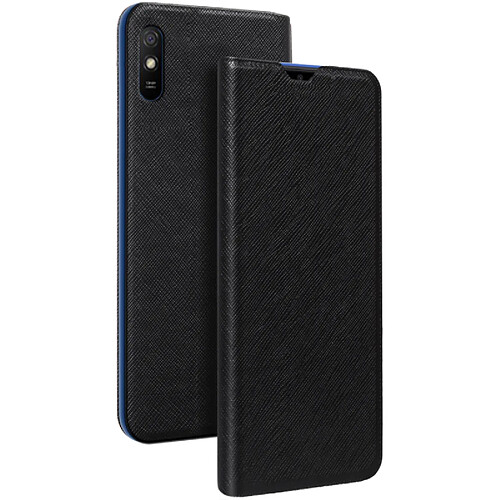 Bigben Etui Folio noir avec porte-carte intégré pour Xiaomi Redmi 9A