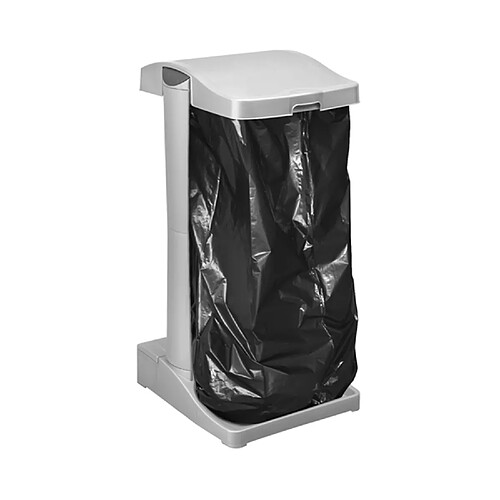 Keeeper Support pour sacs poubelle 60-120L argent