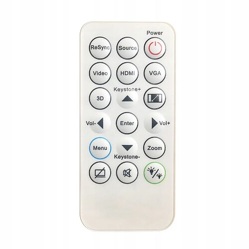 GUPBOO Télécommande Universelle de Rechange 2. Télécommande ES520.ES531 pour projecteur optoma