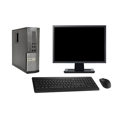 PC DELL 990 SFF Intel G840 Ram 4Go Disque 1 To Wifi W7 Ecran 19" · Occasion