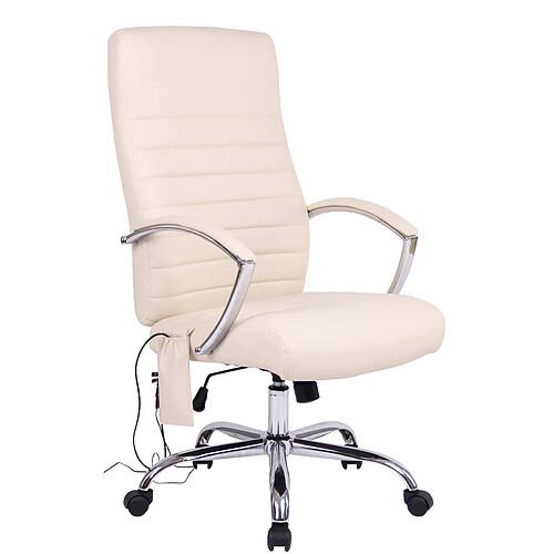 Non Chaise de bureau Valais en simili cuir avec fonction massage