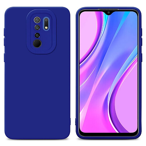 Cadorabo Coque Xiaomi RedMi 9 Etui en Bleu