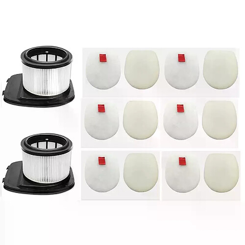 Kit de filtres HEPA, mousse et Flet pour aspirateur vertical sans fil Shark, IZ162H,IZ362H,IZ363HT,IZ440H,IZ462H,IZ483H,Etc.