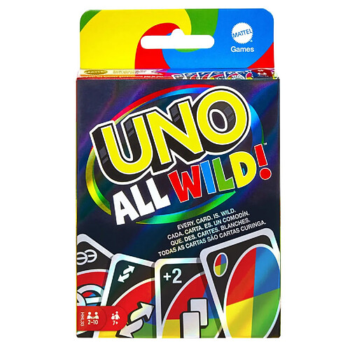 Mattel - UNO All Wild Card Game HHL33