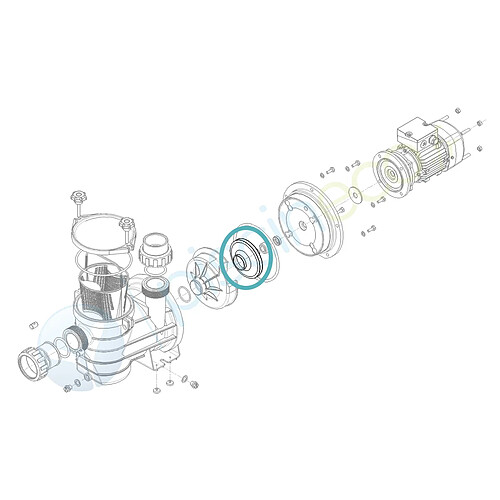 JARDIéco Turbine Ø 99 x 9 pour pompe Série HGS050 - Hydroswim