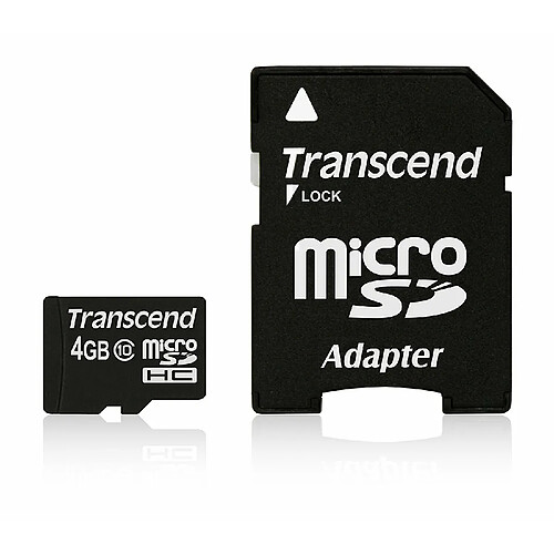 Transcend microSDHC Card 4 GB